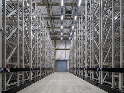 危険物倉庫移動ラック